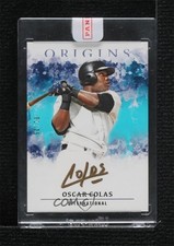 2021 Panini Chronicles Origins Auto Gold Ink 1/25 Oscar Colas #OASI-OC Auto 5m1