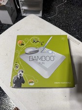 Wacom Bamboo Fun CTE-450S Drawing Tablet Pen Mouse - New Open Box