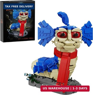 Worm Monster Building Block Toys Set, Fantasy Film Ello William Figure Set Compa