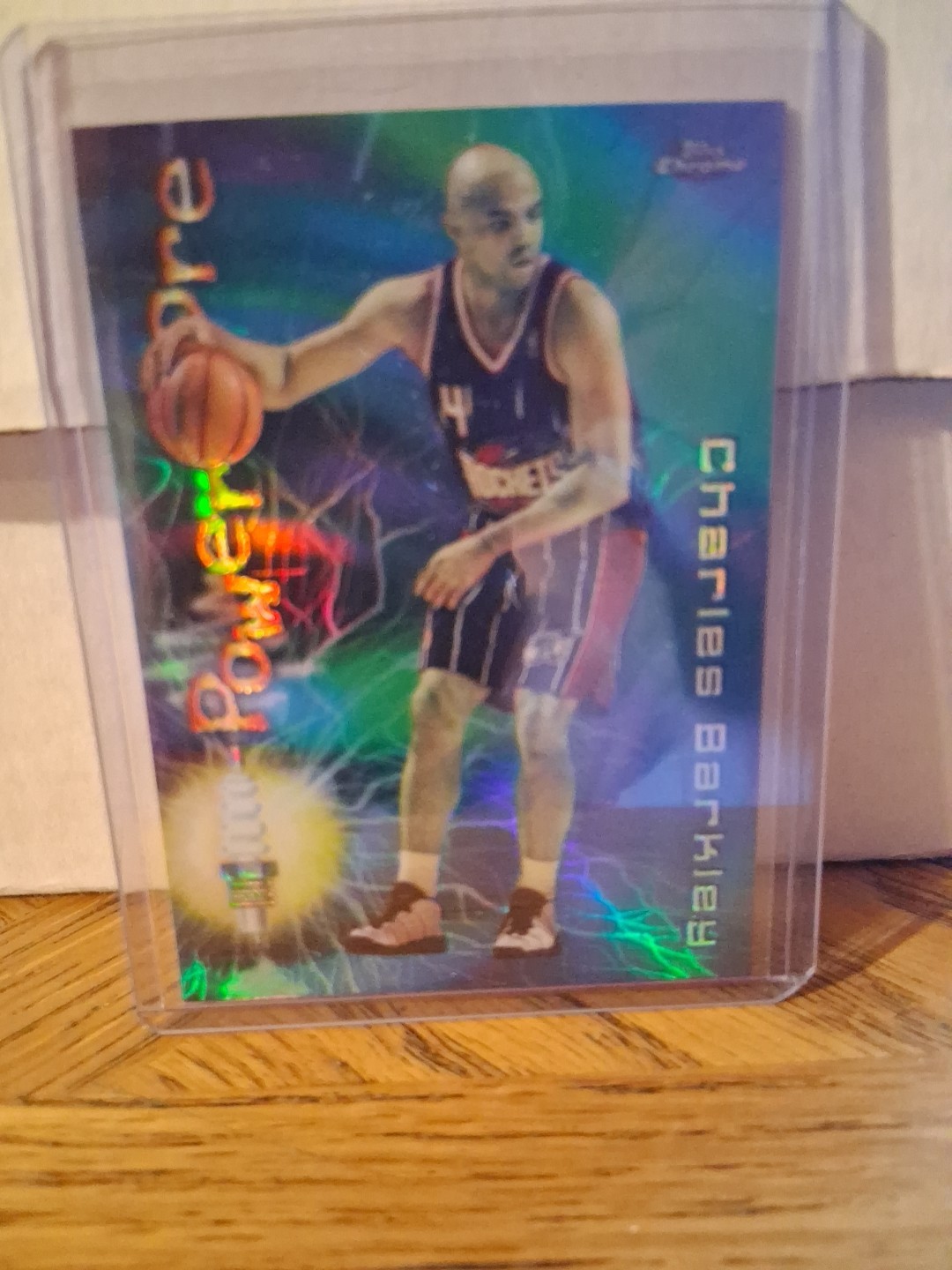 1997-98 Topps Chrome Season's Best Power Core Refractor Charles Barkley #17 HOF