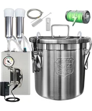 Hantop 12 L Milking Machine - stainless steel and Rechargeable Pump