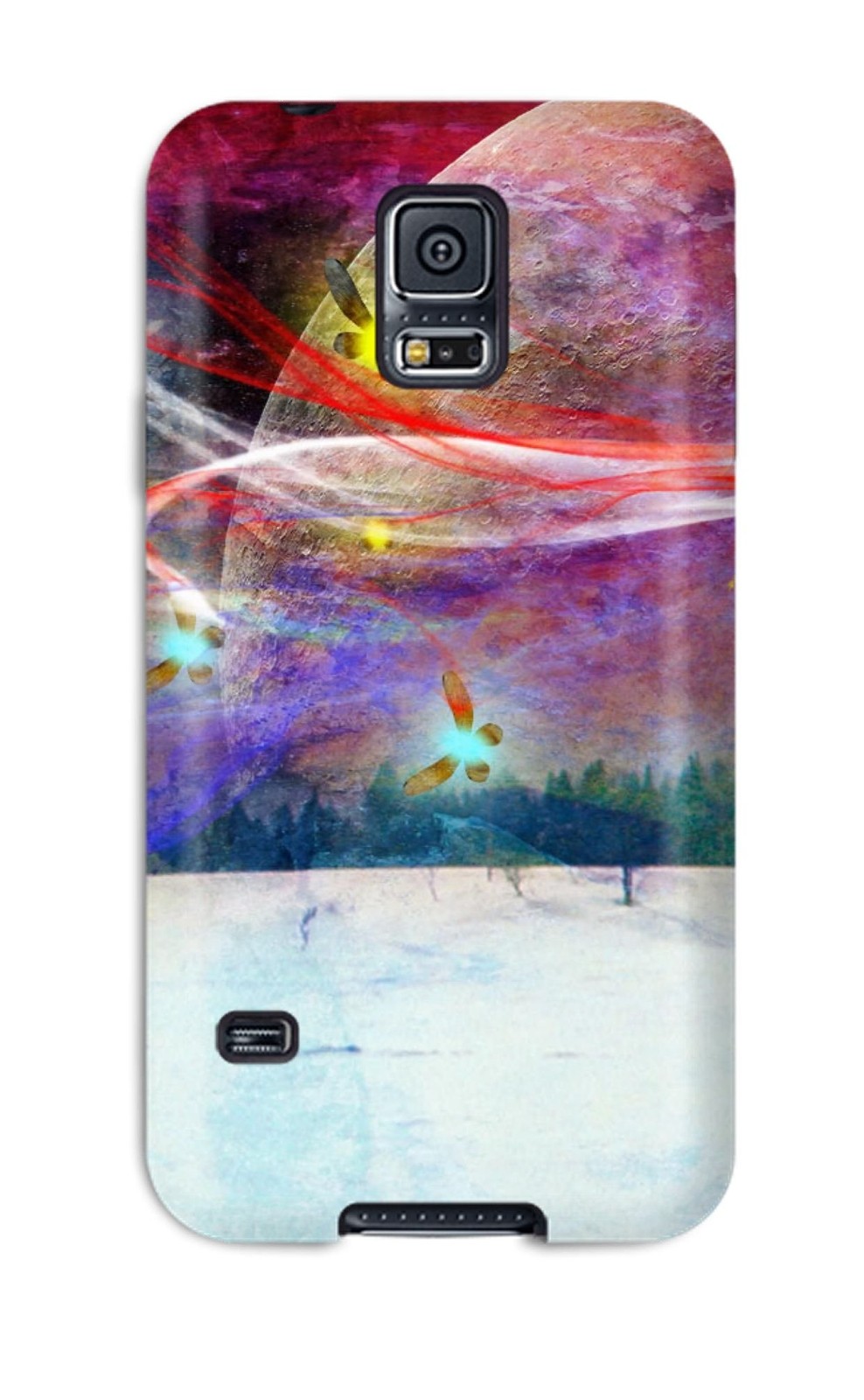 Glenn Jones Series Skin Case Cover For Galaxy S5(winter Spirit) (Vinyl LP)