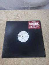 DJ QUIK, NATE DOGG ~ What They Think ~ PROMO ~ PRO-A-101416 ~ 2003 ~ LP ~ EX