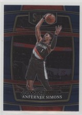 2021-22 Panini Select Concourse Blue Anfernee Simons #29 xi6