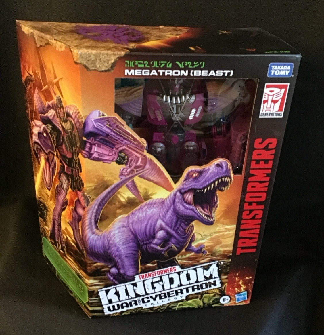 Transformers War For Cybertron Kingdom Leader Megatron (Beast ) Hasbro MIB