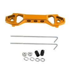 Battery Hold Down Sets, Aluminum Alloy Car Battery Holder Kit with J Golden