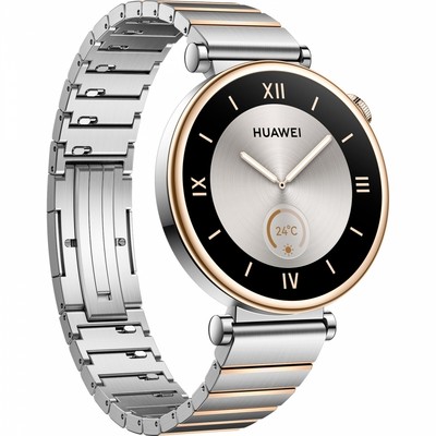 Huawei Watch GT4 Stainless Steel 41 mm - Smartwatch - silver 