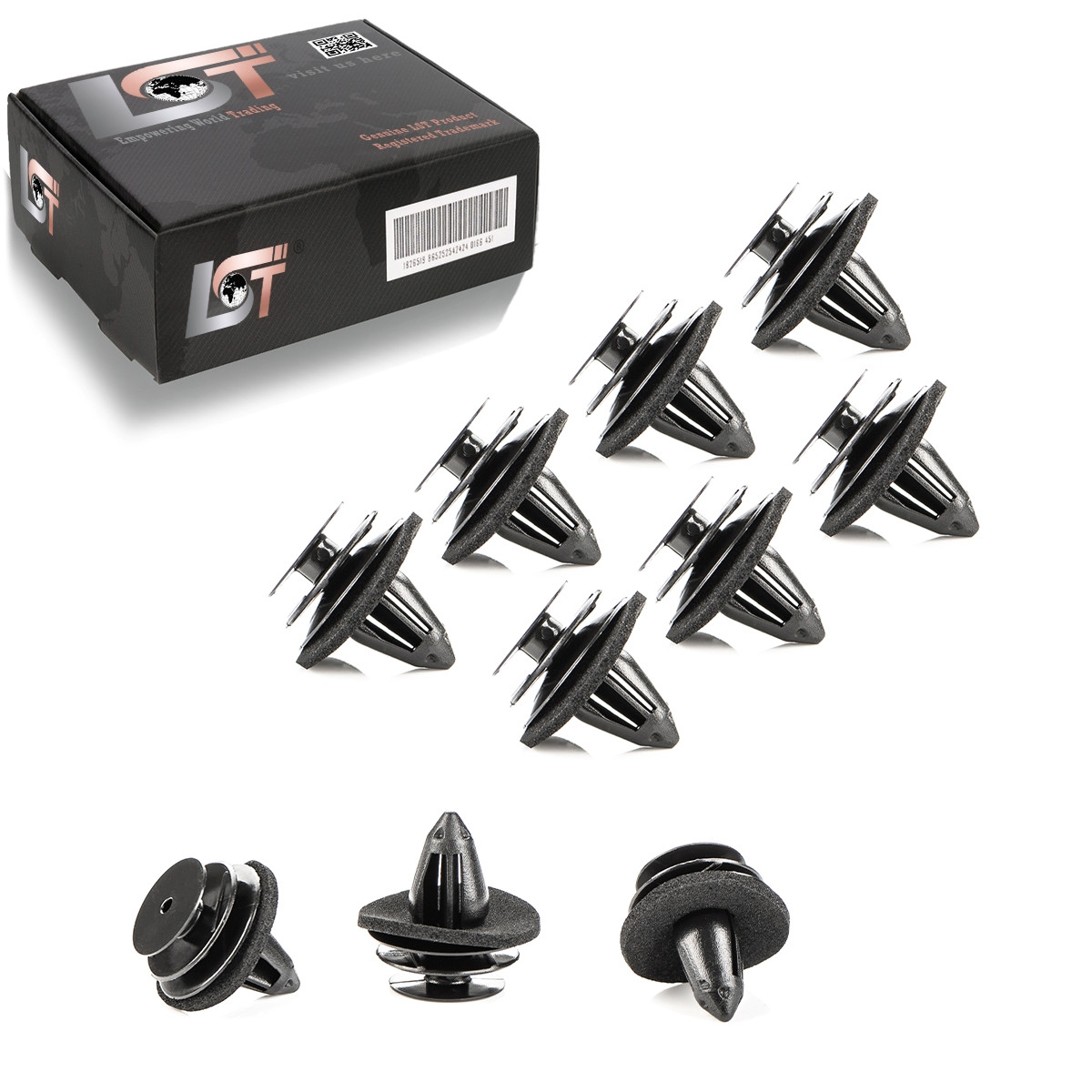 10x Door Panel Fastening Clips for Infiniti FX35 FA45 G35