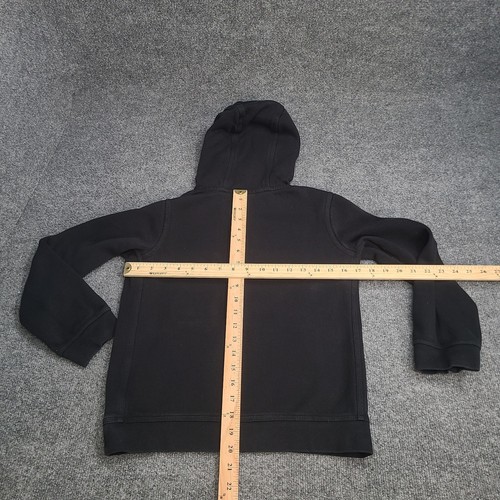 Nike Sweatshirt Youth Medium Black Futura Logo Pullover Hoodie Sweater Boys Kids - Picture 9 of 12