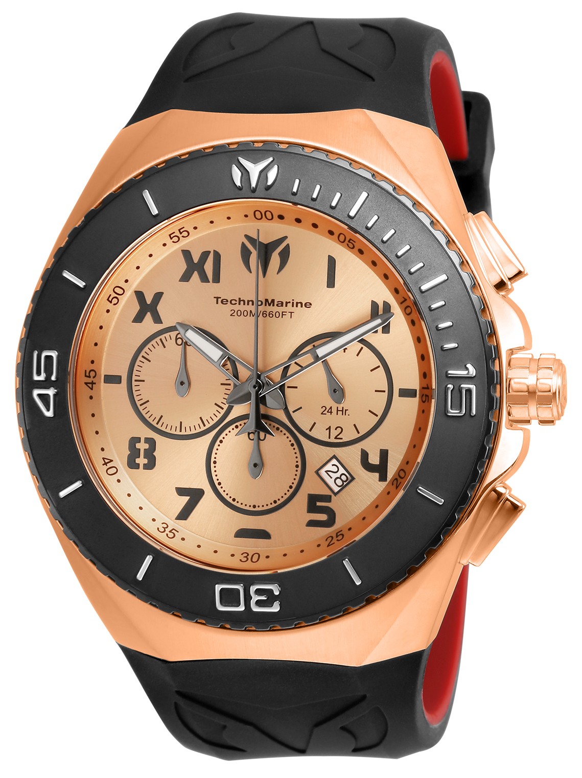 TechnoMarine TM-215065 Mens Manta Dive Watch with Stainless Steel Band