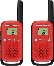 Motorola Talkabout T110 Two-Way Radio Twin Pack RED