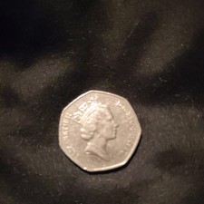 Very Rare 1997 Britannia 50p Coin – UK Vintage Fifty Pence