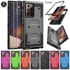 For Samsung Galaxy Note 20 Note 20 Ultra Case Protective Cover / Tempered Glass