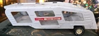 Vintage Tonka Motor Mover Trailer 14 Inch Size White Pressed Steel