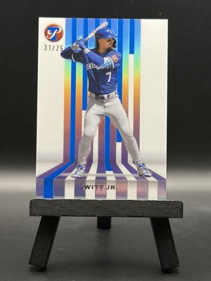 2026 Topps Pristine - Bobby Witt Jr - Spotless Blue Refractor /75 Color Match