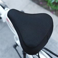 Extra Soft 3D Gel Bike Seat Cover Anti Slip Breathable Bicycle Saddle Cushion