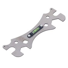 Universal Faucet Wrench with Bubble Level Multifunctional Shower Install Tool