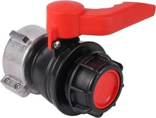 IBC Adapter Kugelhahn 60 mm zu 80 mm Aluminium