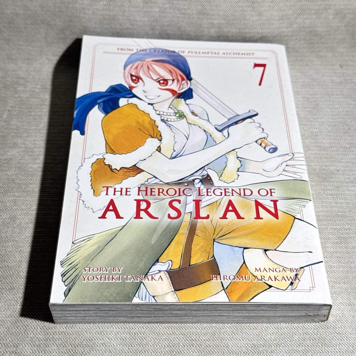 The Heroic Legend of Arslan 7 Manga Senki Hiromu Arakawa First
