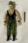 Sgt. Slaughter V2 w/ Original Baton - G.I. Joe 1986 Hasbro Vintage Action Figure