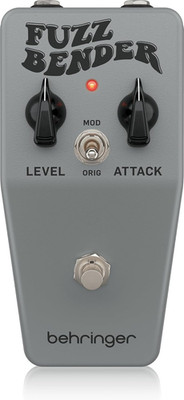 FUZZ BENDER Guitar Effects Pedal for Distortion and Fuzz
