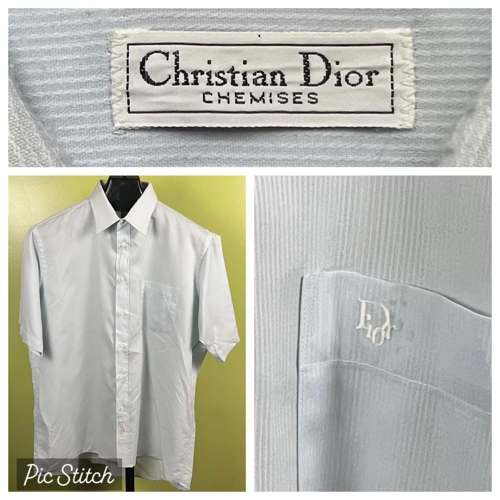 Christian Dior Shirt In Men's Vintage Casual Shirts for sale | eBay