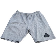 Pyrenex Black Label Baumwoll Sweat Shorts Grau Herren Größe XL