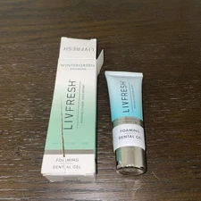 LIVFRESH Toothpaste Gel, Clinically Proven to Remove Plaque 250% Better. 1.7 oz