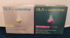 24 SILA X Waterdrop Electrolyte Hydration Cubes, Watermelon & Lemon