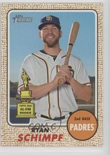 2017 Topps Heritage Ryan Schimpf #24 4k8