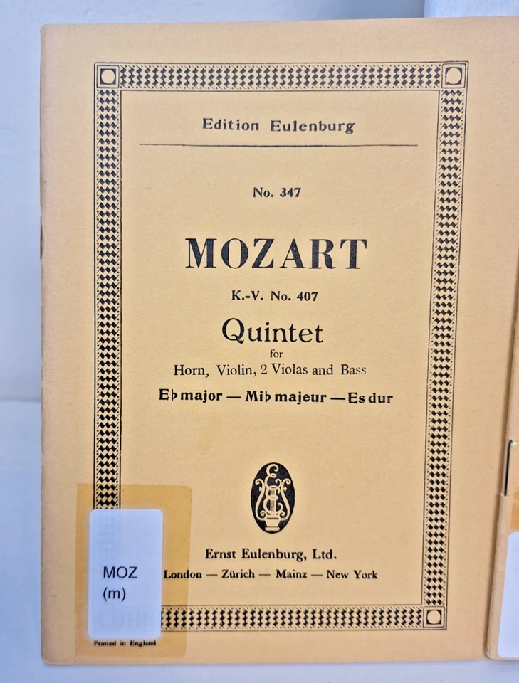 MOZART Edition Eulenburg. Pocket mini study scores x 13 - Image 3 of 4