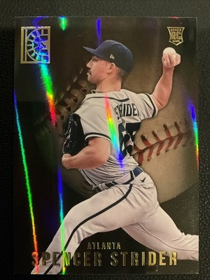 2022 Panini Capstone - Spencer Strider #38 Gold (RC)