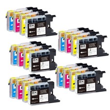 XL Ink Jet Cartridges fits Brother LC75 MFC-J6510DW MFC-J6710DW MFC-J425W