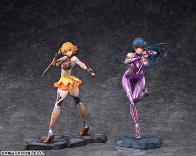 PURE Taimanin Asagi Zero Sakura Igawa + Asagi Igawa 1/6 Scale Figures NIB