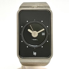 Lip 1871522 Quartz Wristwatch Timepiece Mens 27mm Case 165mm Leather