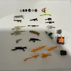Vintage GI Joe Accessory Lot 1980s-90s Backpacks Weapons Helmets ARAH Parts