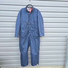 Walls Blizzard-Pruf Mens Large Short Insulated Coveralls Jumpsuit Vintage USA