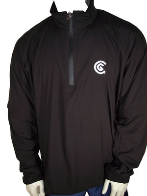 New ProQuip Silk Touch XXL Black Convertible Rain Jacket Cleveland Golf Logos