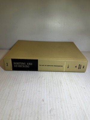 The Art of Computer Programming Vol 3 Sorting & Searching Hardback Book