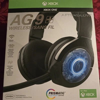 MICROSOFT PDP Afterglow AG9 + Consola de Juegos Xbox One Serie S y X Auriculares Inalámbricos para Juegos