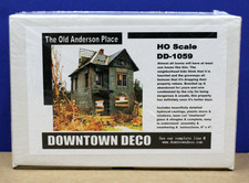 Downtown Deco DD-1059 HO The Old Anderson Place Hydrocal Kit New USA made
