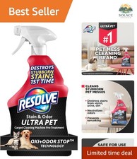 Ultra Pet Carpet Cleaner Spray   for Removal of Pet Stains  Odors, 32oz