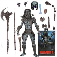 "Neca Warrior Predator 2 Masked Hunter Ultimate 7\" Action Figure Official New"
