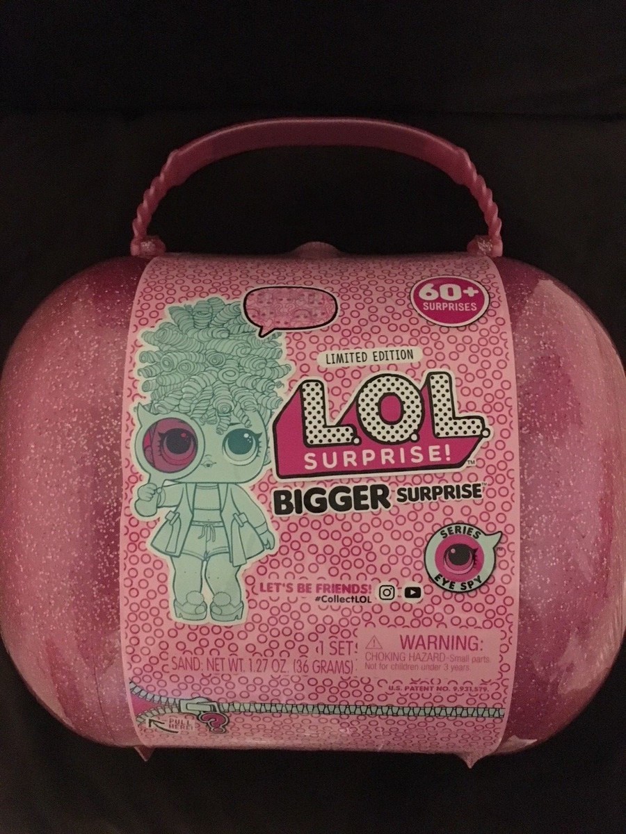 NEW L.O.L SURPRISE! BIGGER SURPRISE Eye Spy Series 4 - LOL