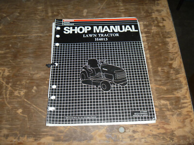 Honda H4013 Lawn Tractor Riding Mower Shop Service Repair