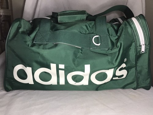 Green Adidas Duffle Bag Gym Travel 