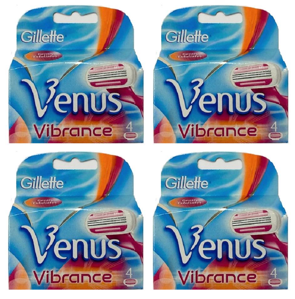 Gillette Venus Vibrance Refill Razor Blades for Women, 16 Cartridges