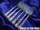GORHAM BUTTERCUP STERLING SILVER DINNER FORK - EXCELLENT CONDITION