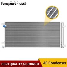 A/C AC Condenser for 2016 2017 2018 2019 2020 2021 Honda Civic 1.5L L4 Turbo