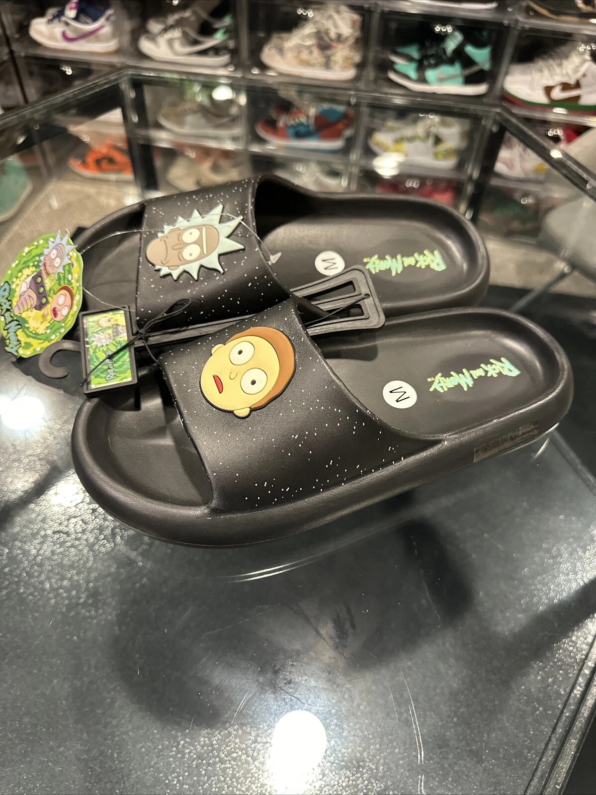 “Rick and Morty “ Slide Sandals Mens Size Medium 9-10